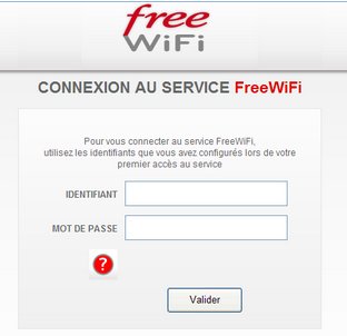Freewifi Secure se connecter