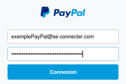 PayPal : se connecter avec son adresse e-mail